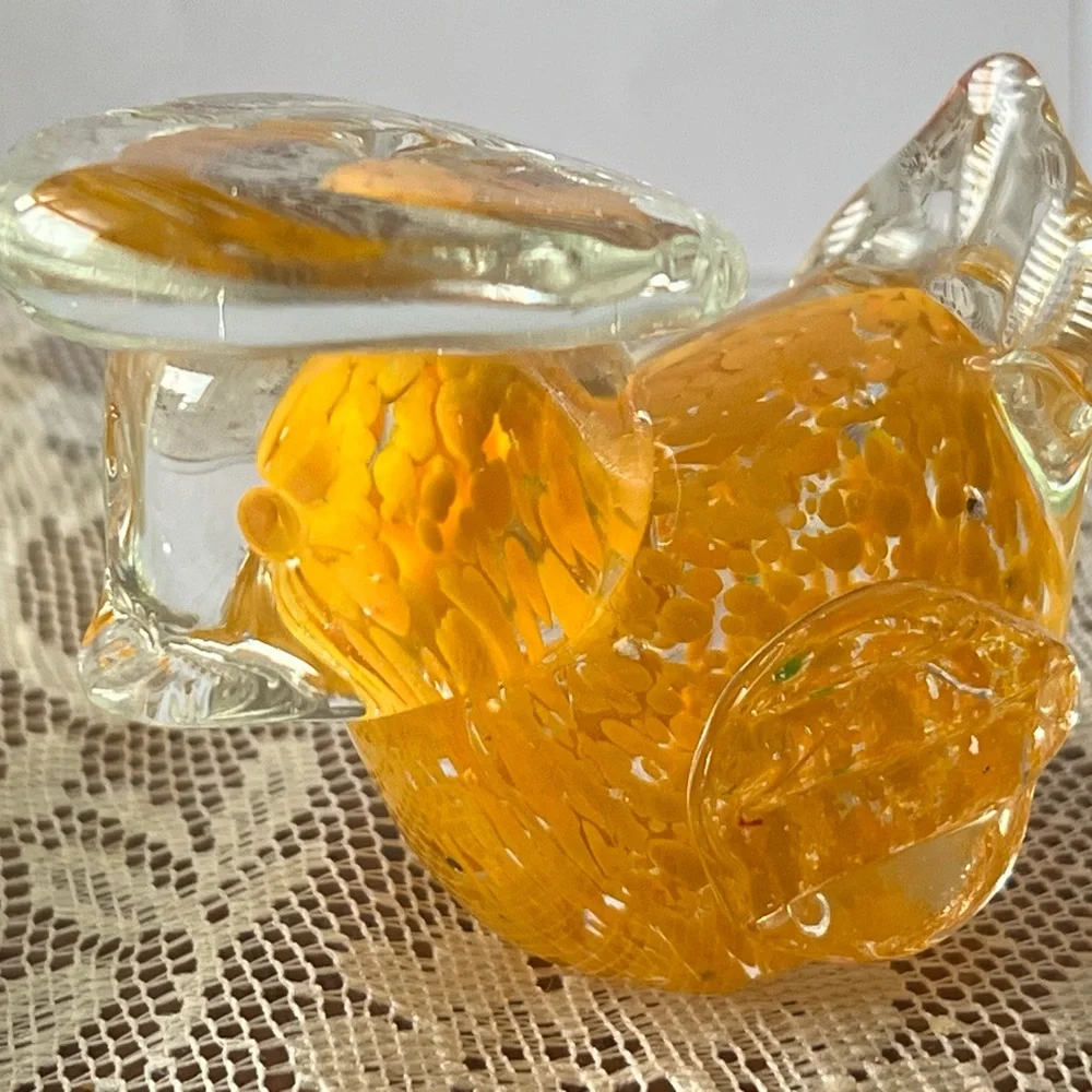 💖 Artisan Handblown Glass Turtle & Duck